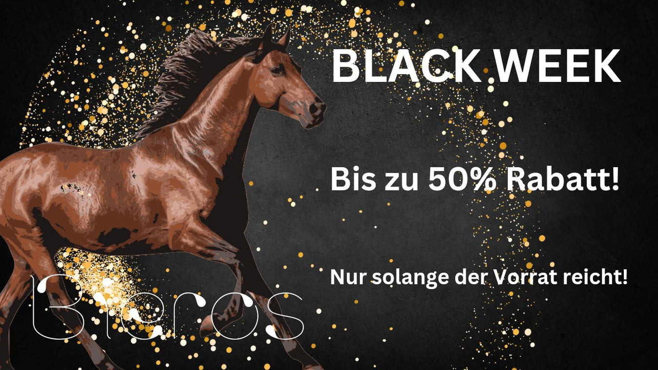 BLACK WEEK bis zu 50% Rabatt