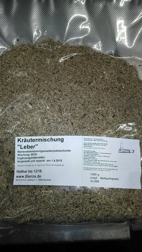 Mariendistel / Artischocke Leberkur Monatskur  3 kg