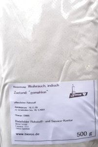 Indischer Weihrauch, gemahlen 1000 g